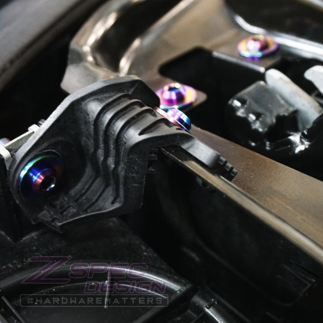 ZSPEC "Stage 2" Dress Up Bolts® Fastener Kit for '14-18 BMW 340i F34 3.0T, Titanium