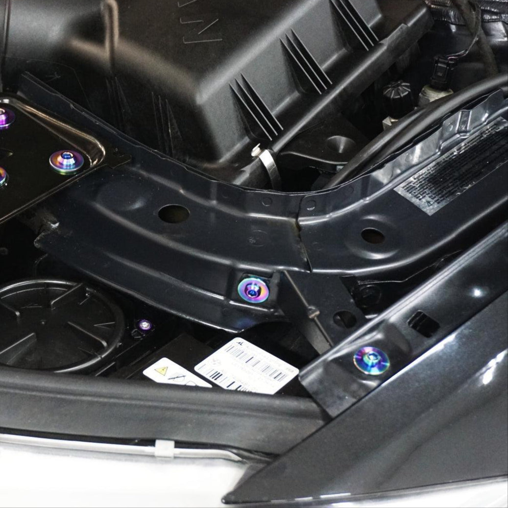 ZSPEC "Stage 2" Dress Up Bolts® Fastener Kit for '14-18 BMW 340i F34 3.0T, Titanium