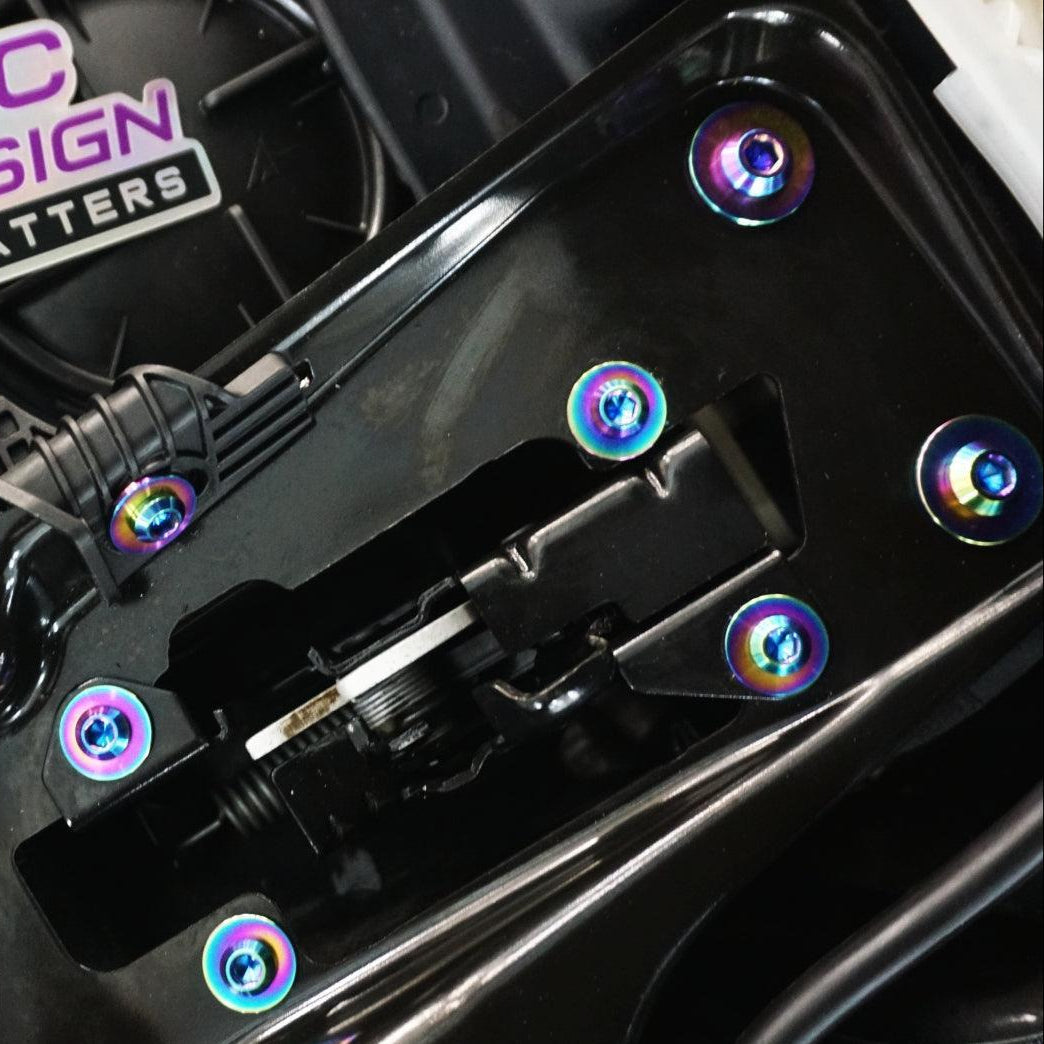 ZSPEC "Stage 2" Dress Up Bolts® Fastener Kit for '14-18 BMW 340i F34 3.0T, Titanium