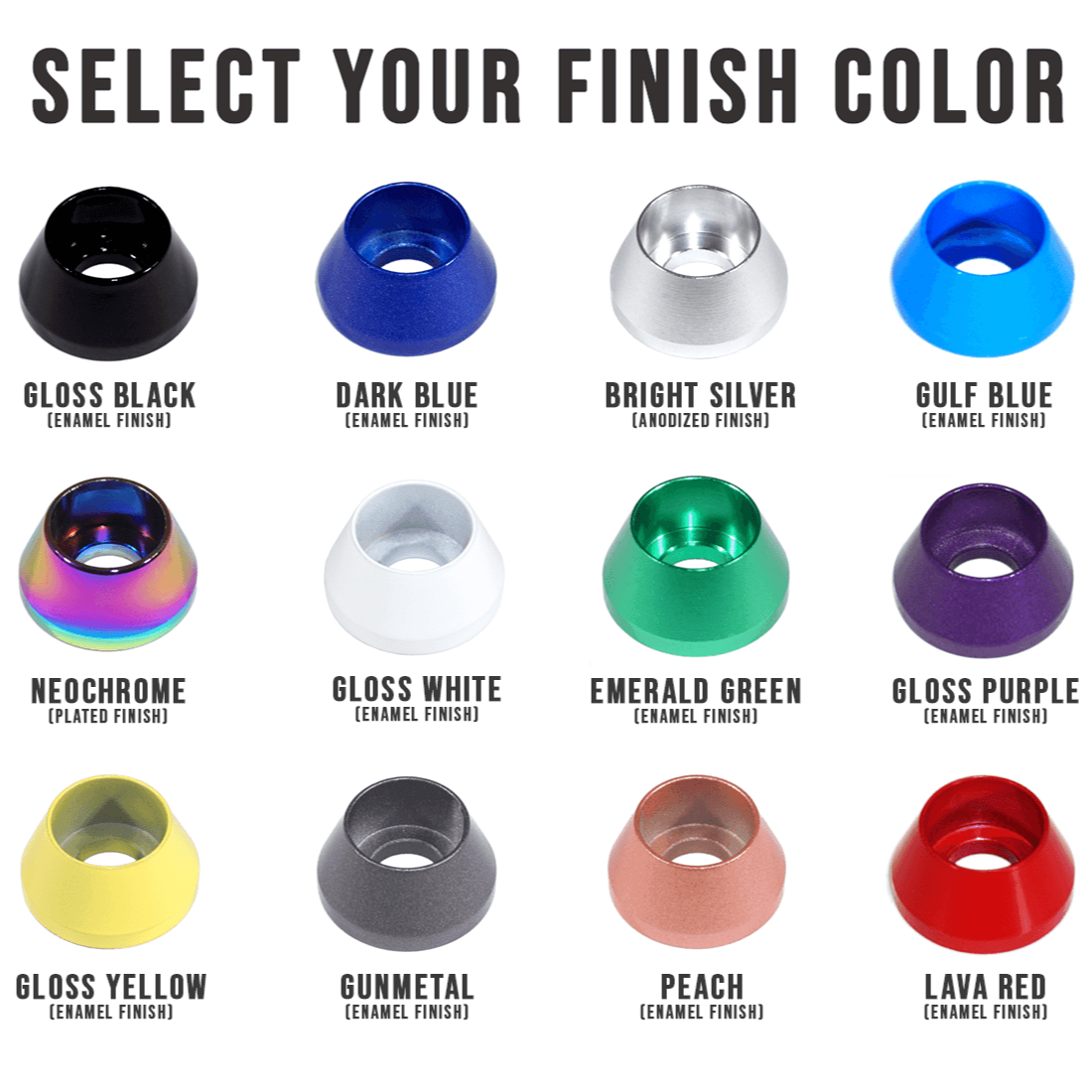 ZSPEC Body Kit Fastener, Billet-Angled Finish Washer & Stainless M6x20mm Bolt, w/ Rivet Nut, per Each