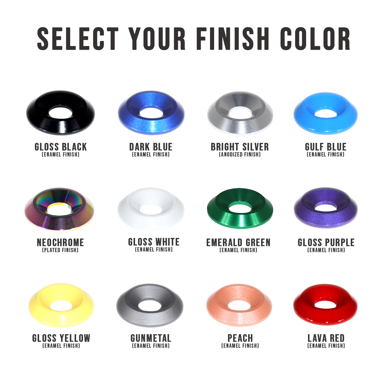 ZSPEC Body Kit Fastener Kit for the Hyundai Elantra UNR "Bolt-On" Body Kit, Stainless & Billet