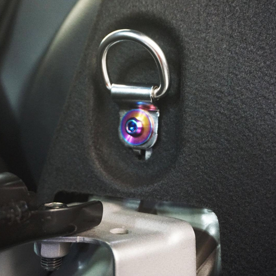 ZSPEC Trunk-Area Fastener Kit for the GR Corolla, Hinges/Struts/Latch/Tie-Down Hooks, Titanium