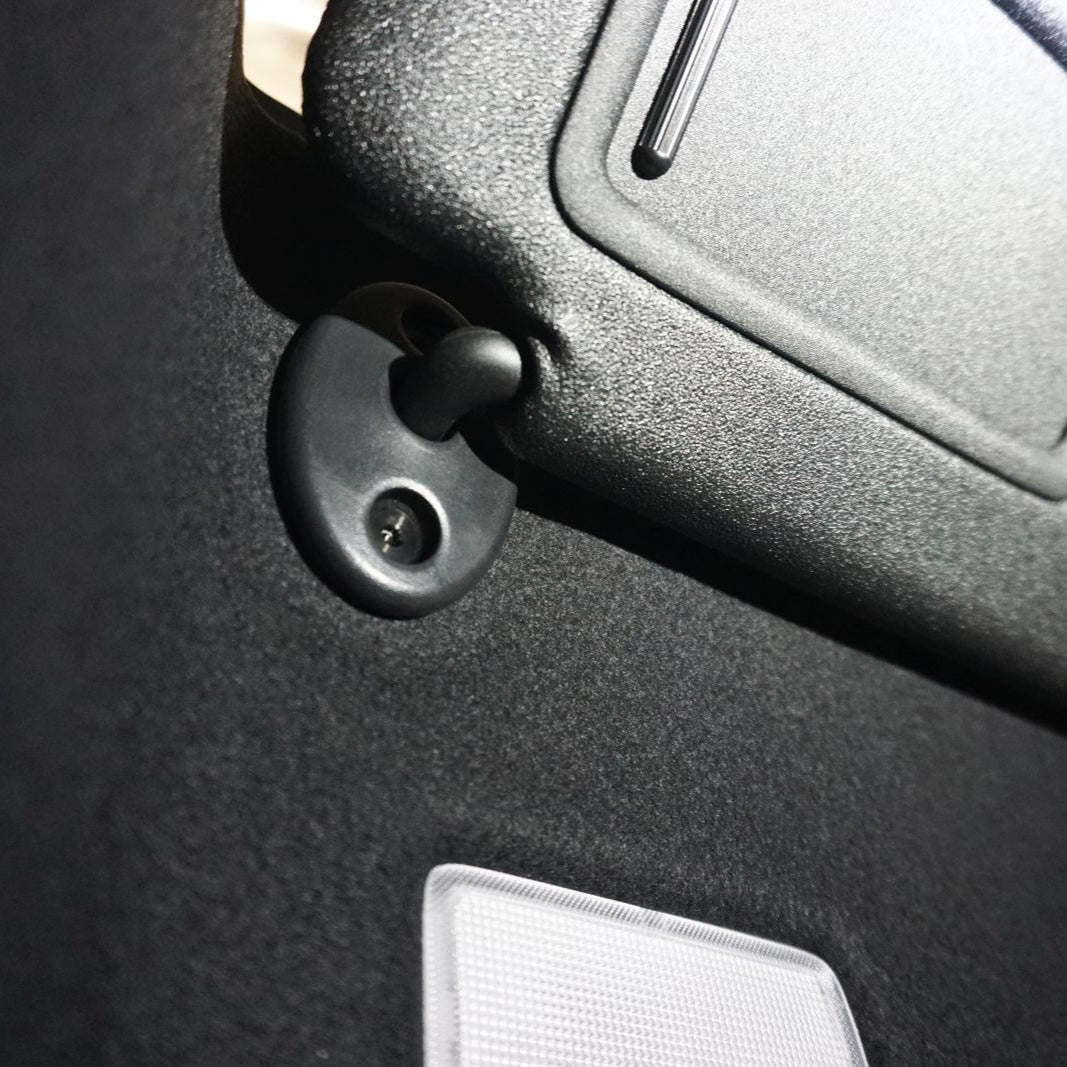 ZSPEC Sun-Visors Fastener Kit for the GR Corolla (driver & passenger-side), Titanium