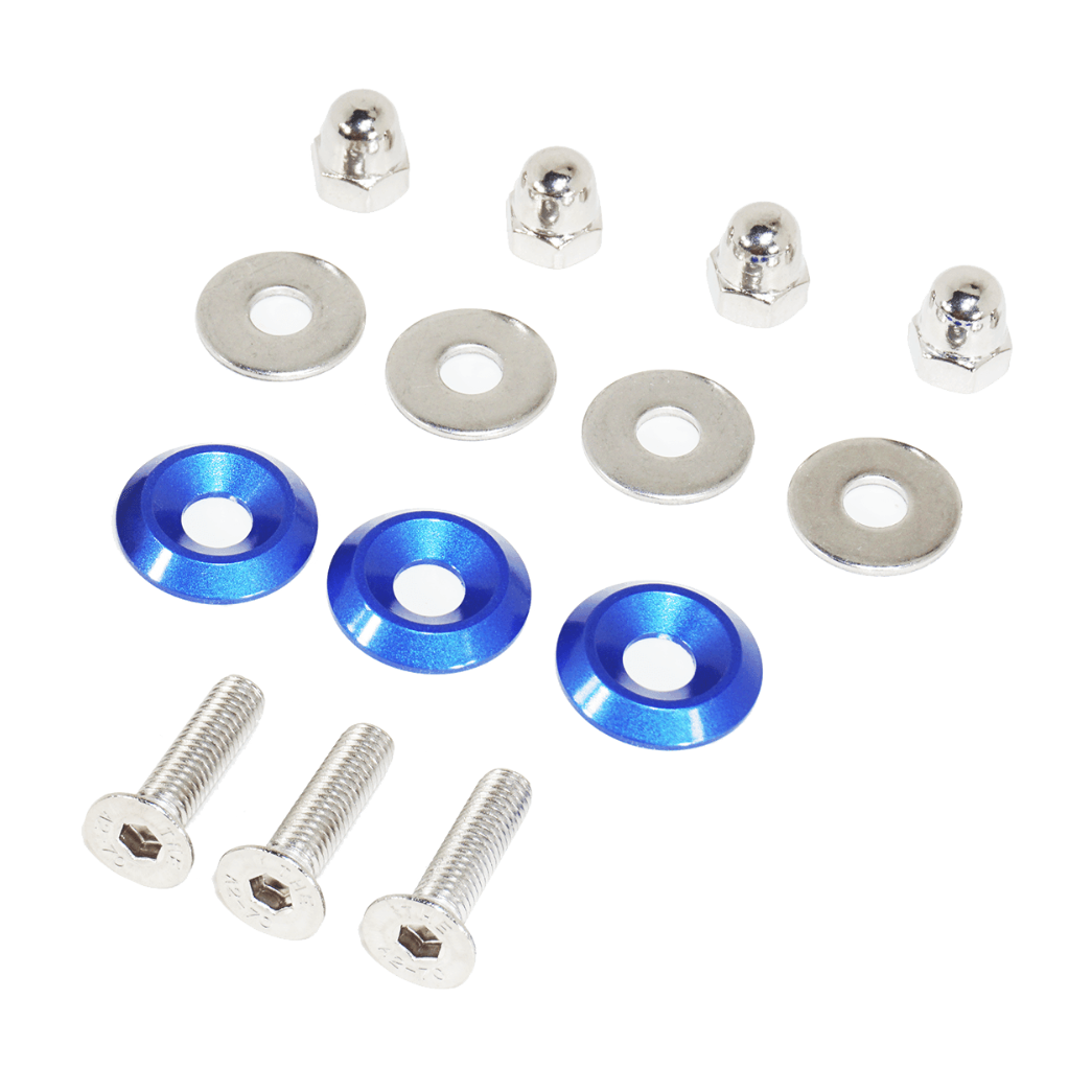 ZSPEC Engine Cover Fasteners for '03-09 Nissan 350z DE & HR, Stainless & Billet