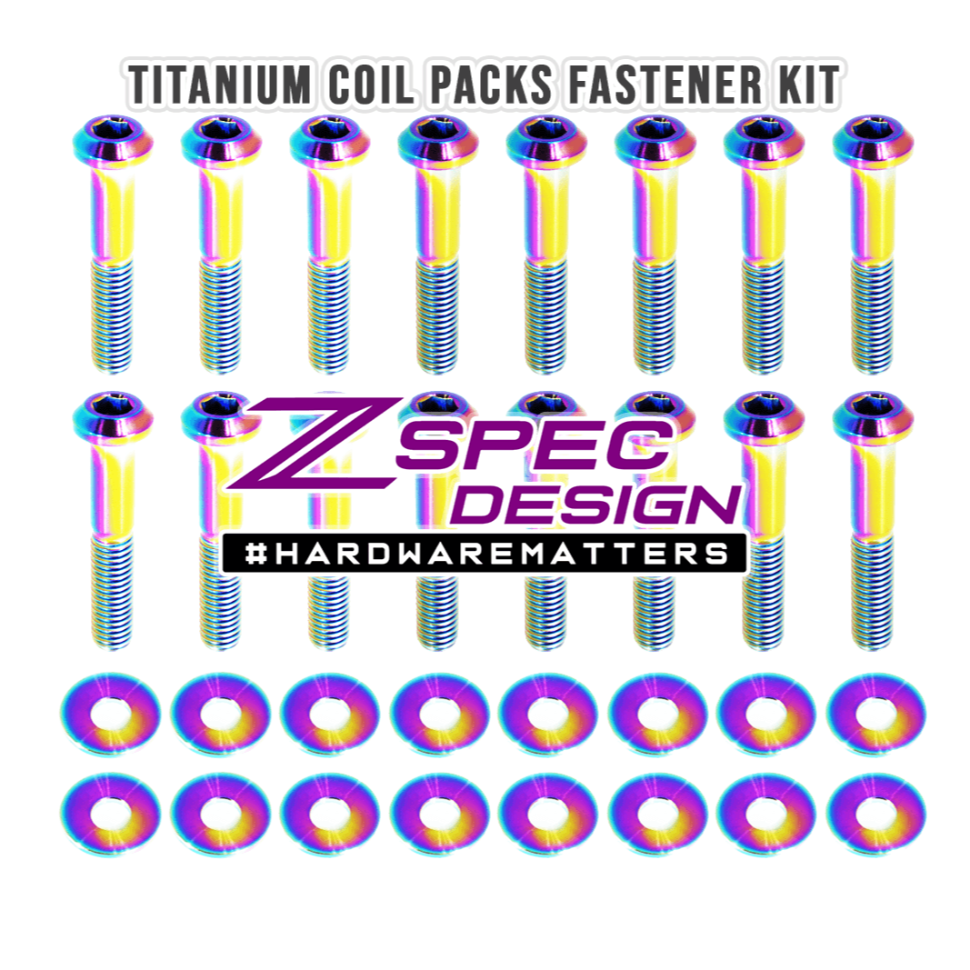 ZSPEC Titanium Coil Packs Fastener Kit for '16+ Chevy V8 Camaro SS