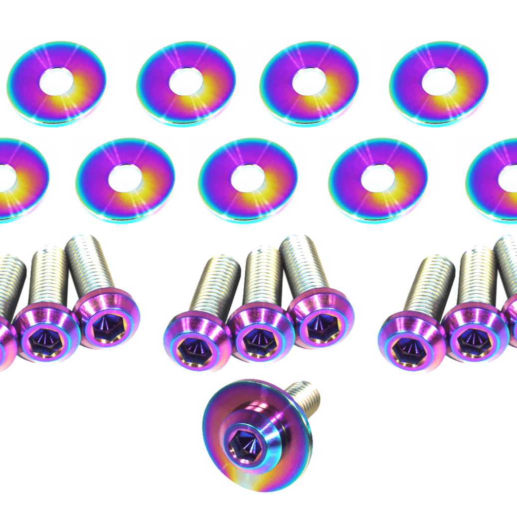 ZSPEC Titanium Struts & Strut-Braces Fastener Kits for '16+ Chevy V8 Camaro SS