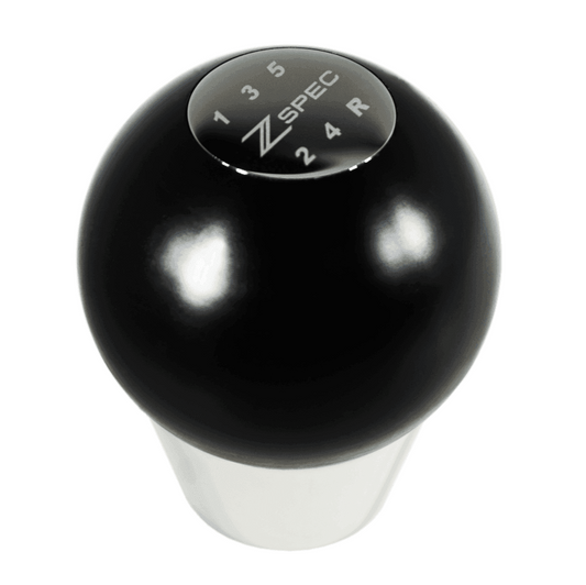 ZSPEC Shift Knob, M12-1.25, Delrin & Stainless, 5-Speed Shift Pattern Coin