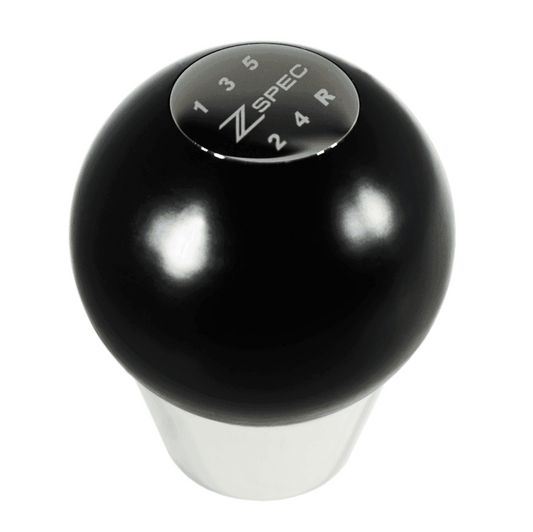 ZSPEC Shift Knob, M10-1.5, Delrin & Stainless, 5-Speed Shift Pattern Coin