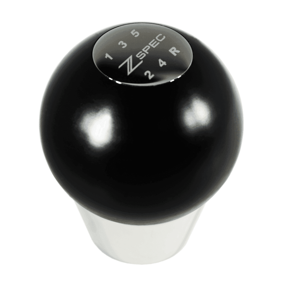 ZSPEC Shift Knob, M8-1.25, Delrin & Stainless, 5-Speed Shift Pattern Coin