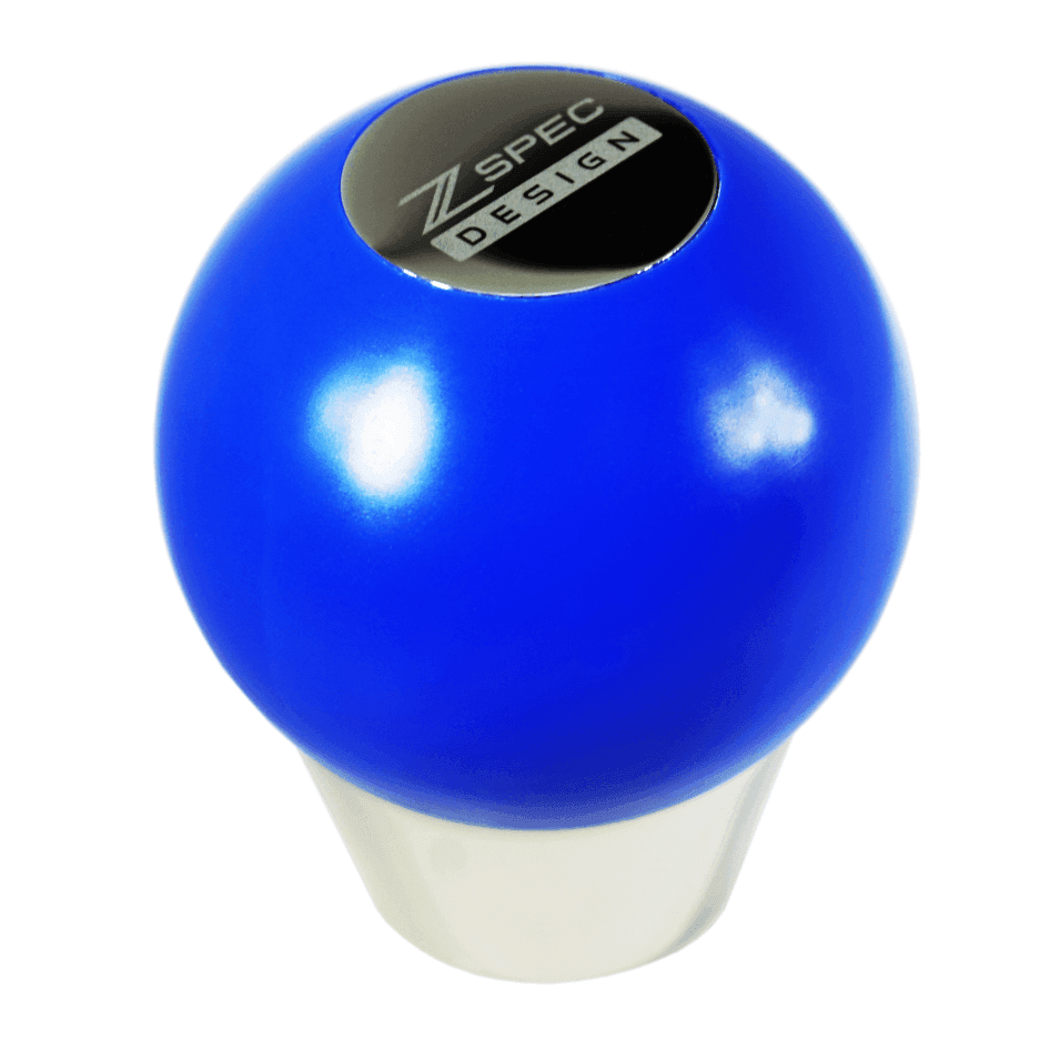 ZSPEC Shift Knob, M8-1.25, Delrin & Stainless, 4-Speed Shift Pattern Coin