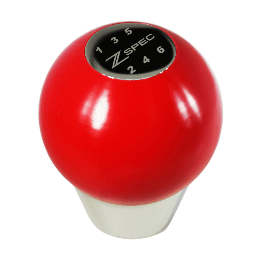 ZSPEC APEX Shift Knob, M10-1.5, Delrin & Stainless, 6-Speed Shift Pattern Coin