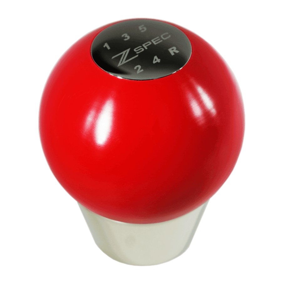 ZSPEC Shift Knob, M12-1.25, Delrin & Stainless, 5-Speed Shift Pattern Coin