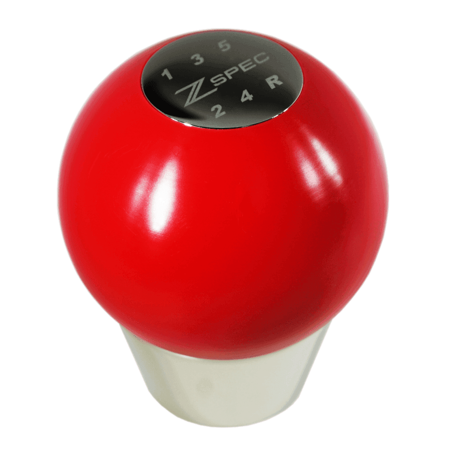 ZSPEC Shift Knob, M12-1.25, Delrin & Stainless, 5-Speed Shift Pattern Coin