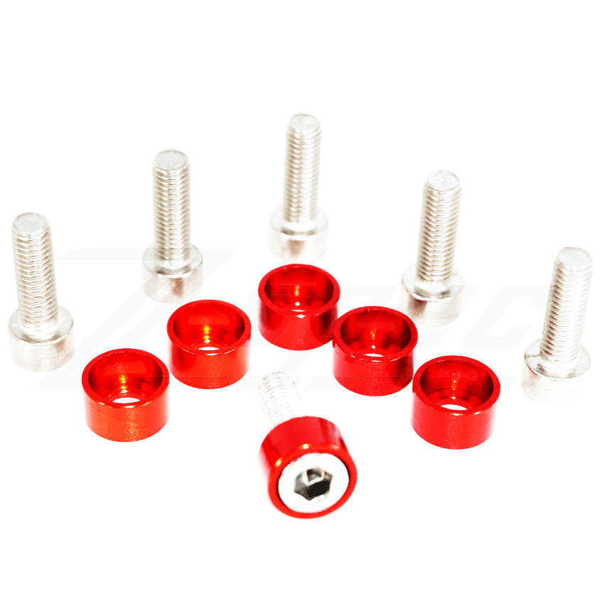 ZSPEC Radio Console Dress Up Bolts® Fasteners for '03-06 Dodge Viper, Stainless & Billet