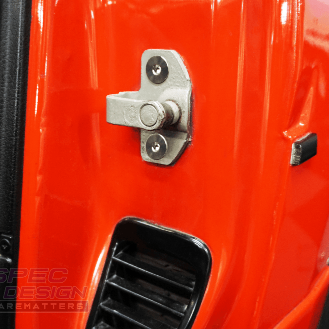 ZSPEC Dress Up Bolts® Fastener Kit, Door Jams Area for Nissan 300zx Z31, Titanium