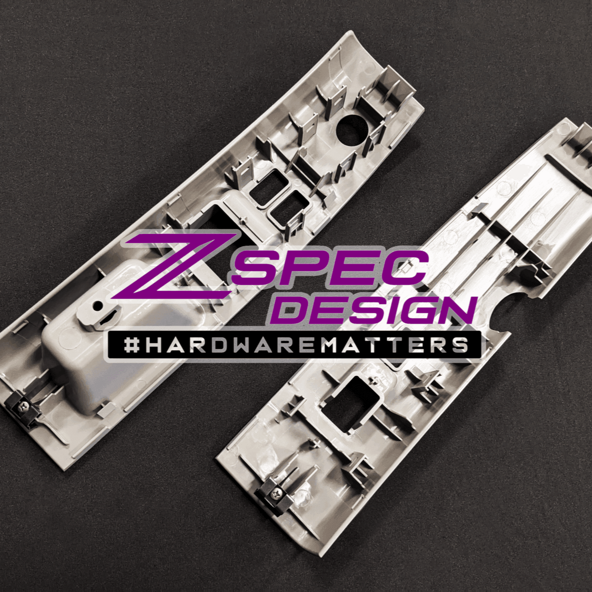 ZSPEC 350z Z33 Interior Door Window Switch Finisher Set for LHD '03-05, Grey