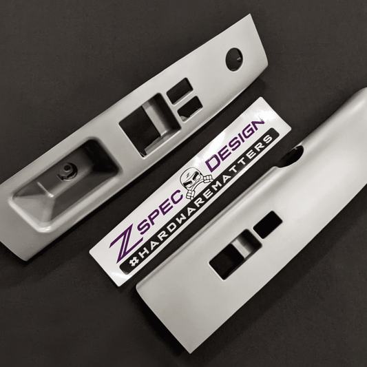 ZSPEC 350z Z33 Interior Door Window Switch Finisher Set for LHD '03-05, Grey
