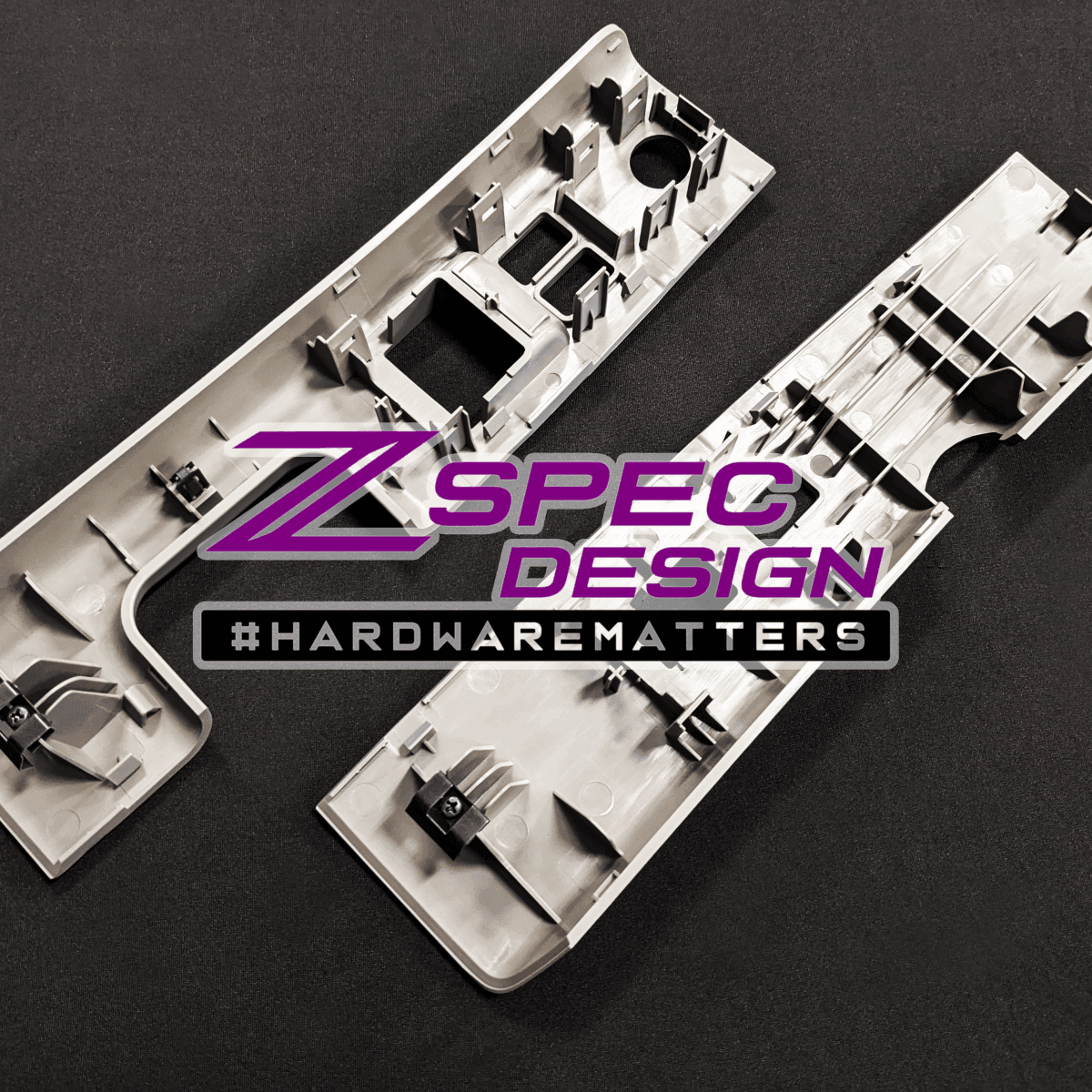 ZSPEC 350z Z33 Interior Door Window Switch Finisher Set for LHD '06-09, Grey