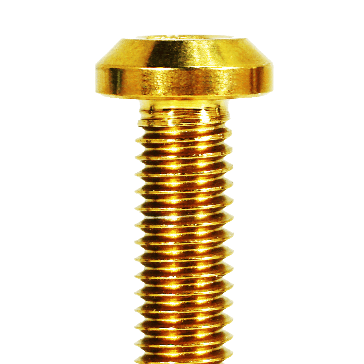 ZSPEC M6-1.0x16mm Dress Up Bolt® Fastener, Angled Head, Titanium Grade-5, Per Each