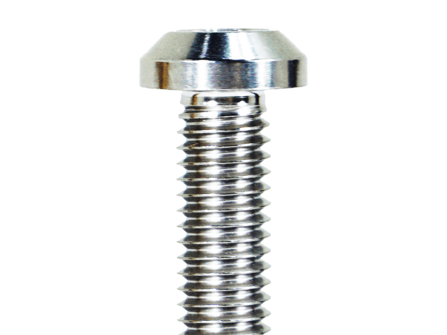 ZSPEC M8-1.25x35mm Dress Up Bolt® Fastener, Angled Head, Titanium Grade-5, Per Each