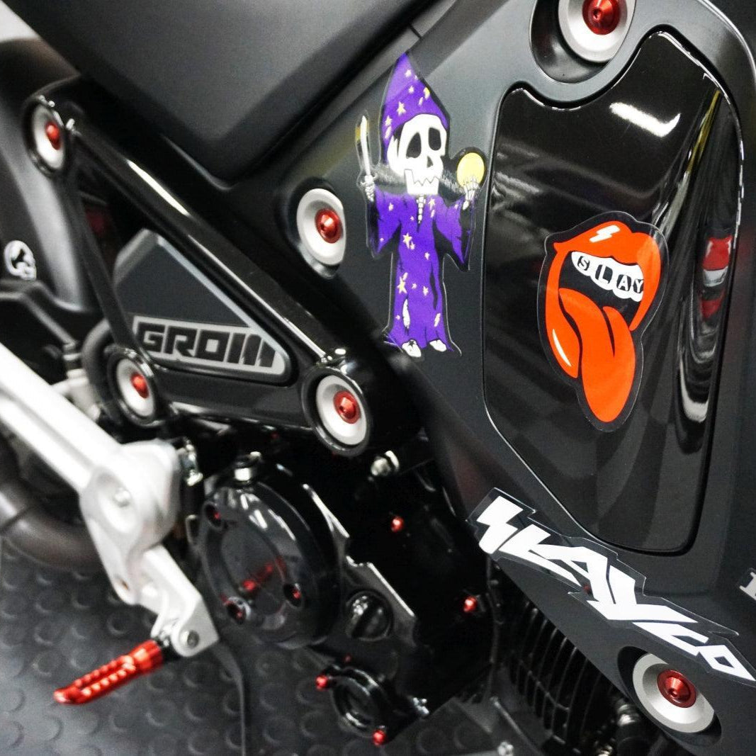 ZSPEC Dress-Up Bolts® Hardware Kit for the 2021+ Honda Grom Platform, Titanium