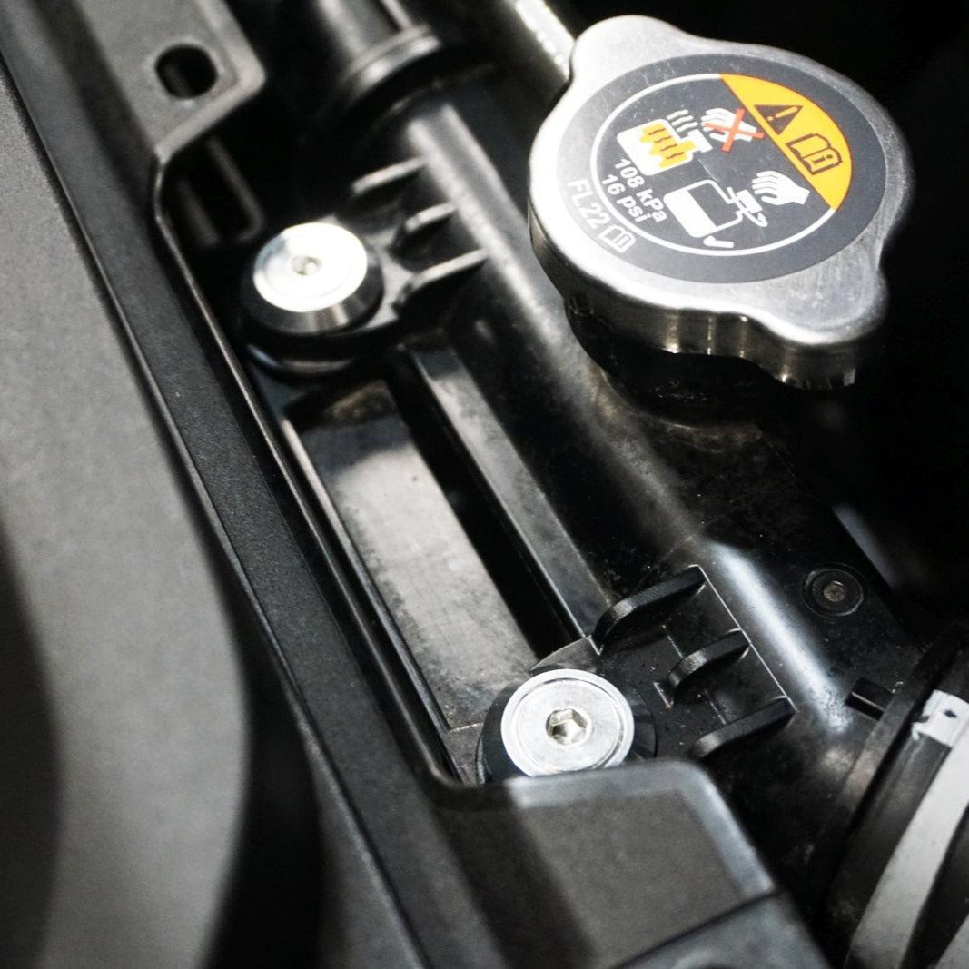 ZSPEC "Stage 2" Dress Up Bolts® Fastener Kit for 2020-2024 Mazda CX-30, Stainless & Billet