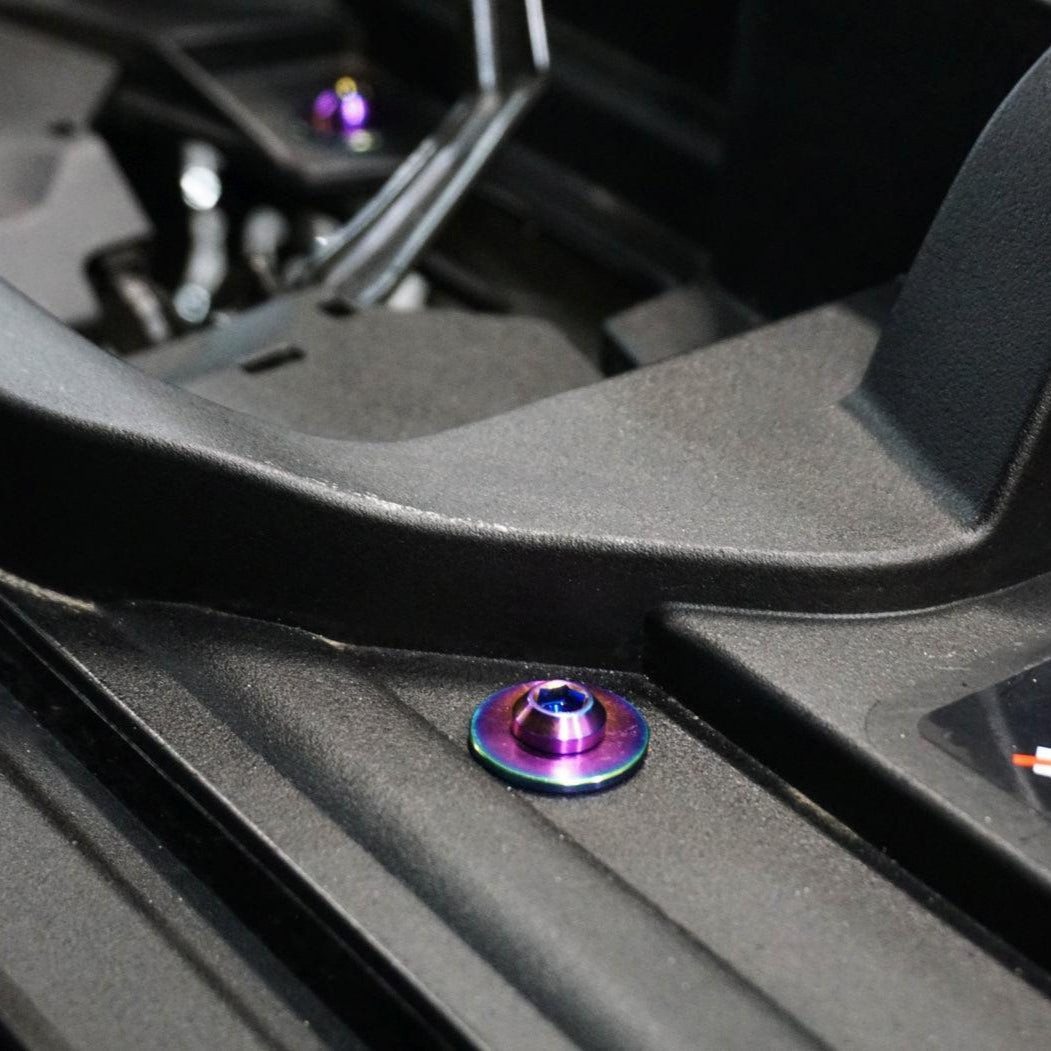 ZSPEC "Stage 3" Dress Up Bolts® Fastener Kit for the '20-24 Mazda CX-30, Titanium