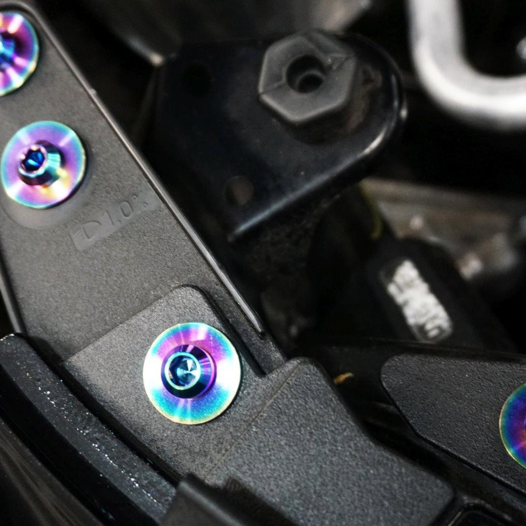 ZSPEC "Stage 3" Dress Up Bolts® Fastener Kit for the '20-24 Mazda CX-30, Titanium