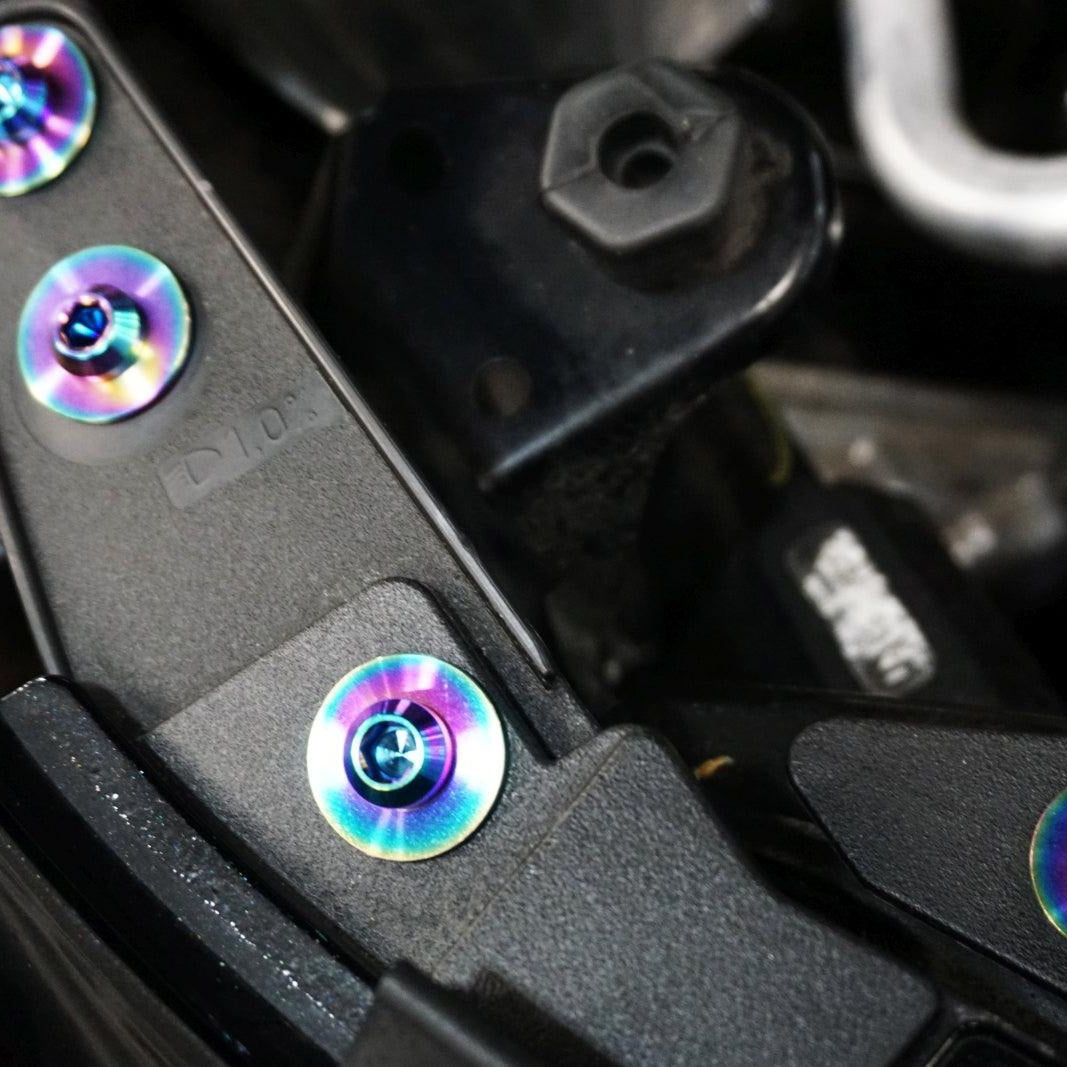 ZSPEC "Stage 2" Dress Up Bolts® Fastener Kit for the '20-24 Mazda CX-30, Titanium