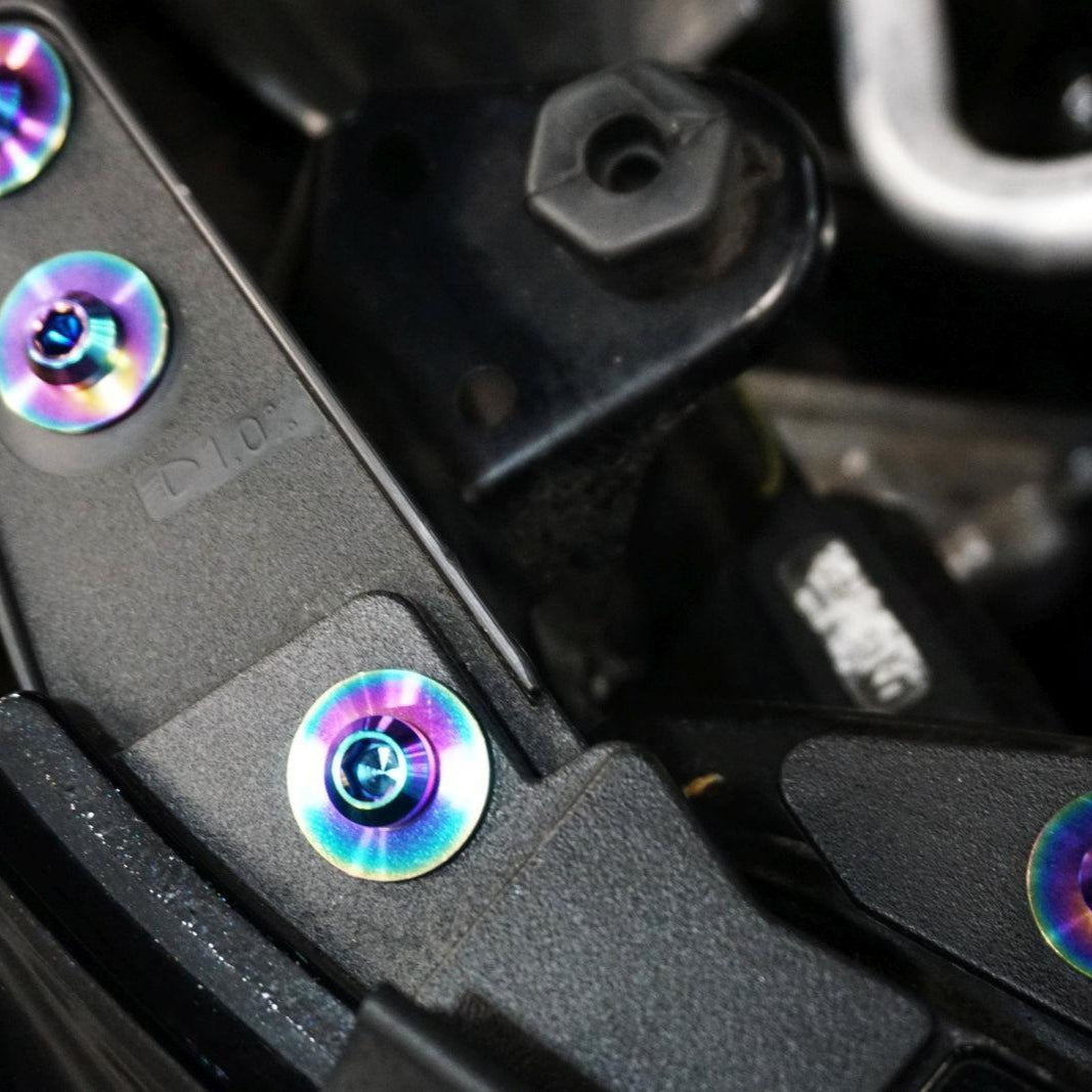 ZSPEC Trunk-Area Fastener Kit for the 2020+ Mazda CX-30, Titanium