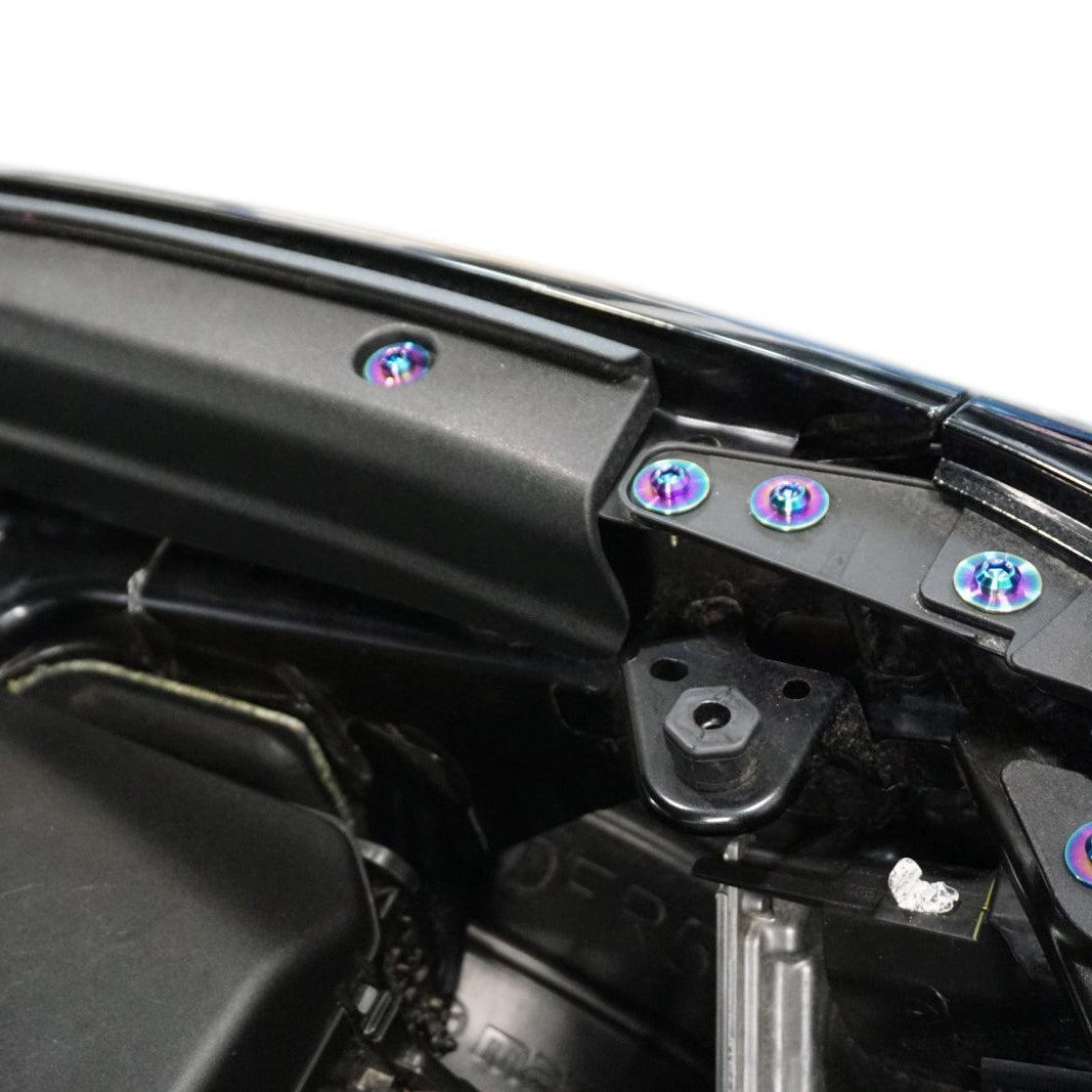 ZSPEC "Stage 3" Dress Up Bolts® Fastener Kit for the '20-24 Mazda CX-30, Titanium