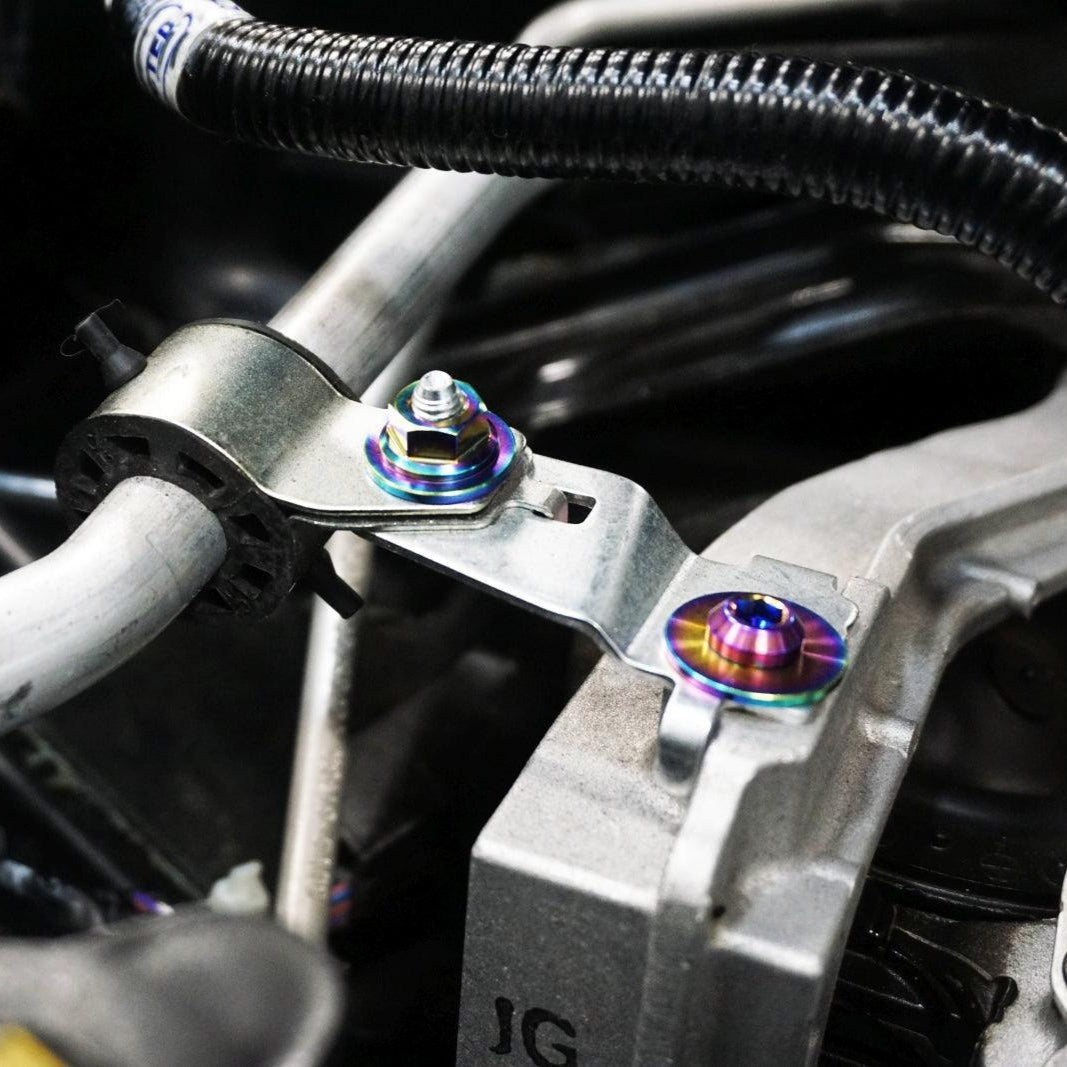 ZSPEC "Stage 3" Dress Up Bolts® Fastener Kit for the '20-24 Mazda CX-30, Titanium