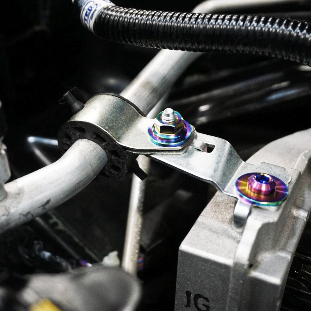 ZSPEC "Stage 2" Dress Up Bolts® Fastener Kit for the '20-24 Mazda CX-30, Titanium