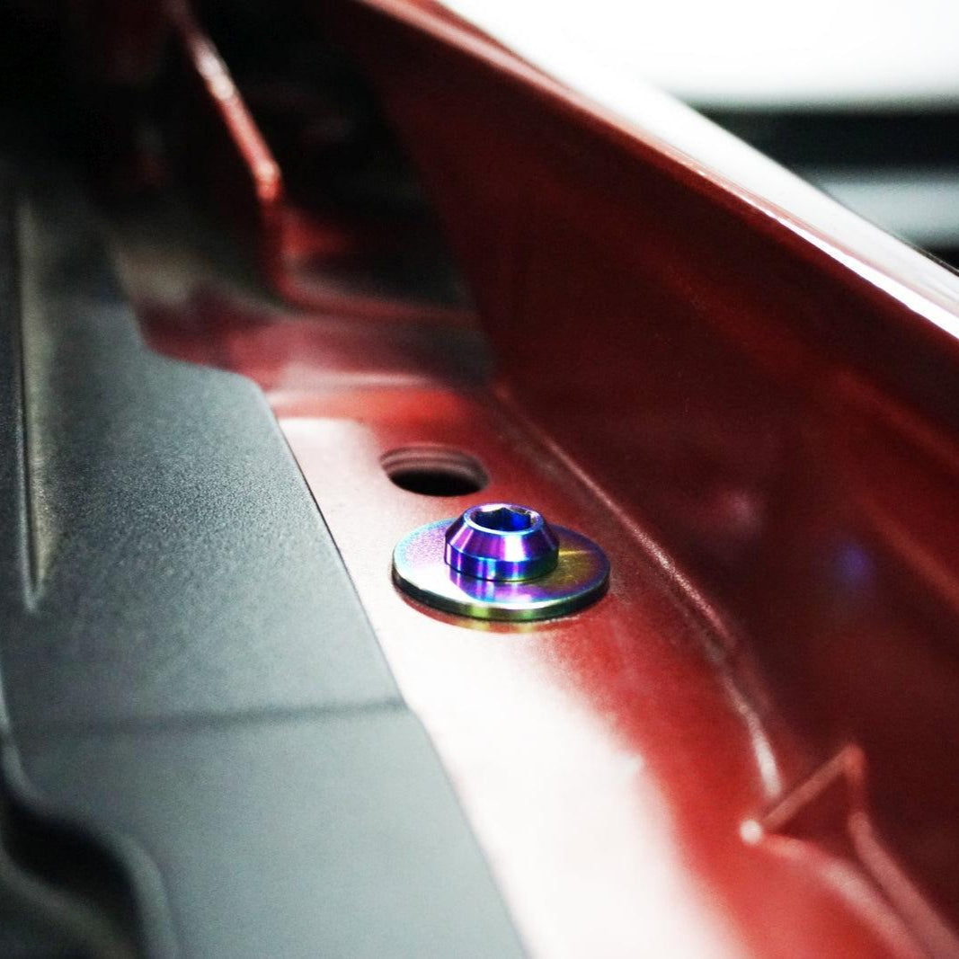 ZSPEC "Stage 2" Dress Up Bolts® Fastener Kit for Mazda Miata NC, Titanium Hardware