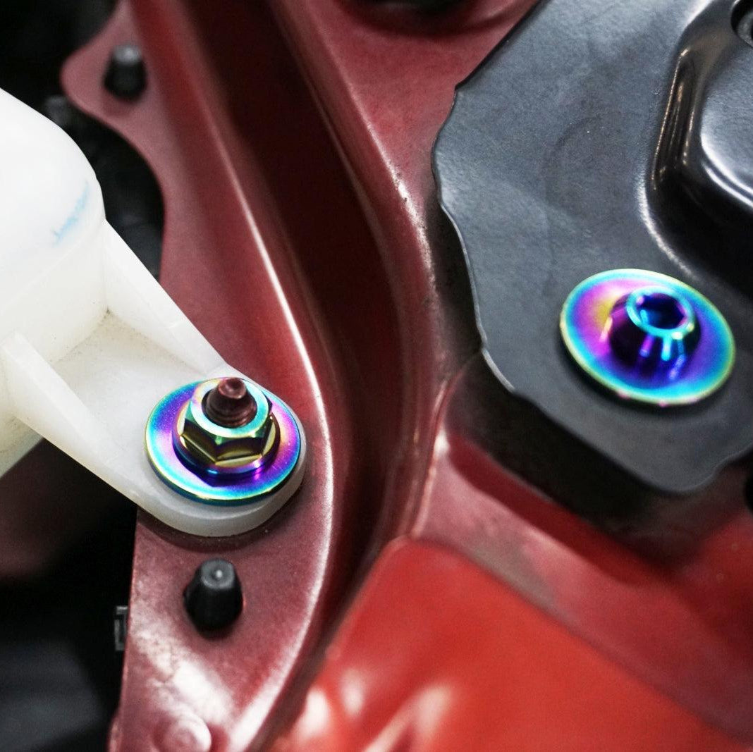 ZSPEC "Stage 2" Dress Up Bolts® Fastener Kit for Mazda Miata NC, Titanium Hardware