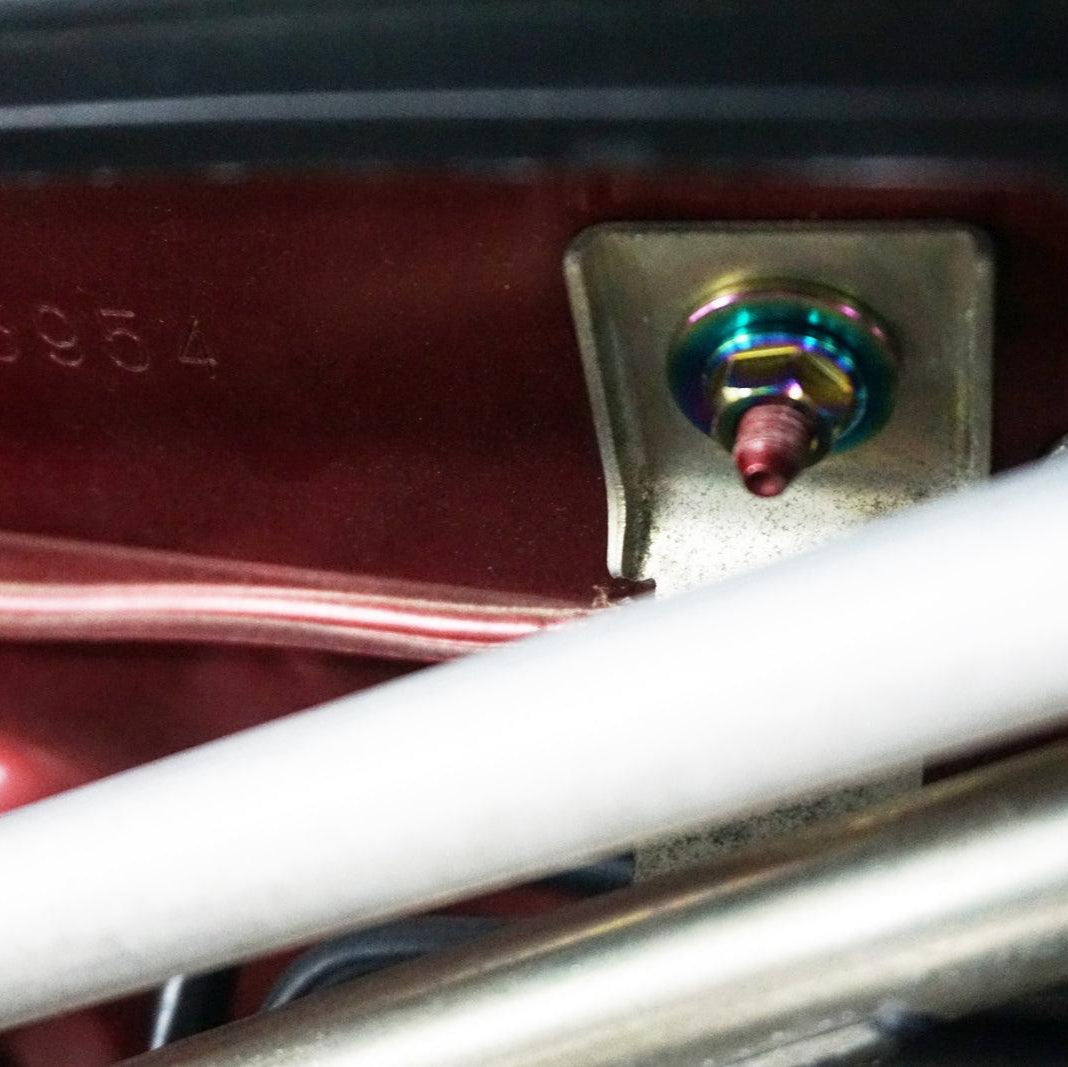 ZSPEC "Stage 3" Dress Up Bolts® Fastener Kit for Mazda Miata NC, Titanium Hardware