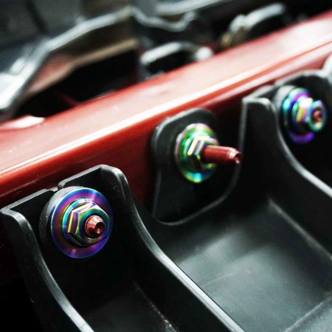 ZSPEC "Stage 2" Dress Up Bolts® Fastener Kit for Mazda Miata NC, Titanium Hardware