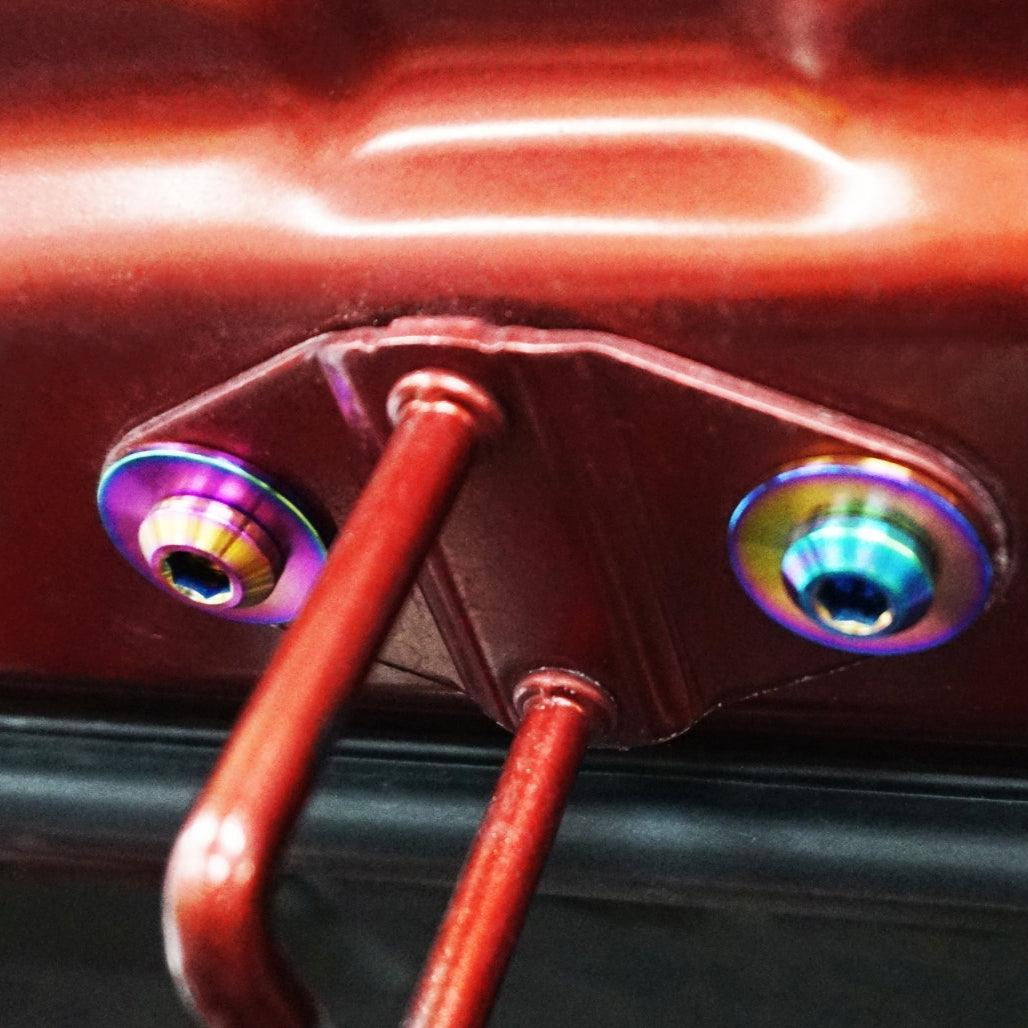 ZSPEC "Stage 3" Dress Up Bolts® Fastener Kit for Mazda Miata NC, Titanium Hardware