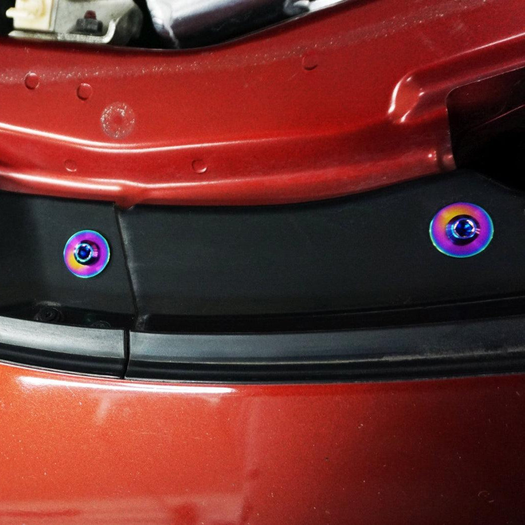 ZSPEC "Stage 3" Dress Up Bolts® Fastener Kit for Mazda Miata NC, Titanium Hardware