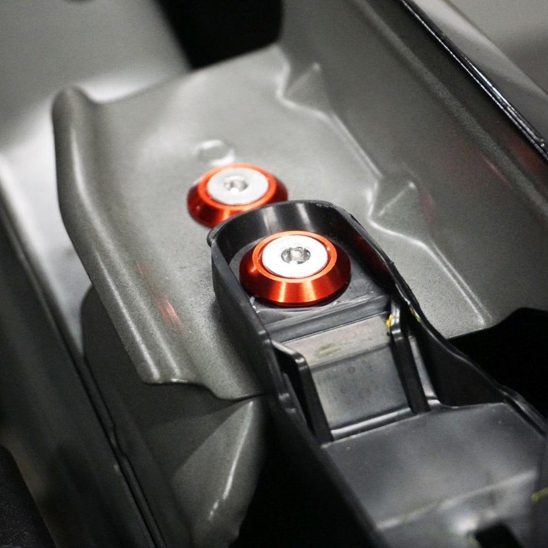 ZSPEC "Stage 3" Dress Up Bolts® Fastener Kit for '23+ Mitsubishi Mirage, Stainless & Billet