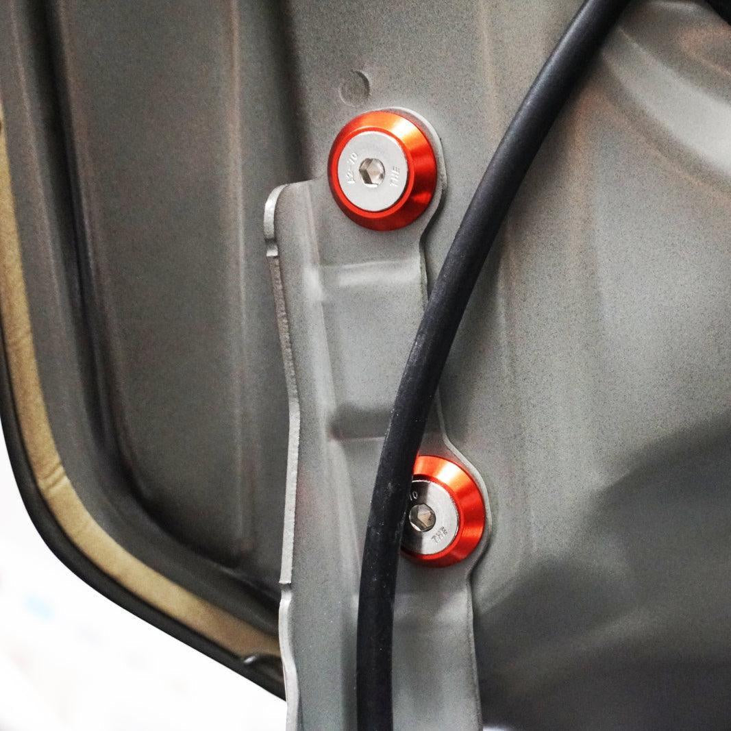 ZSPEC "Stage 2" Dress Up Bolts® Fastener Kit for '23+ Mitsubishi Mirage, Stainless & Billet