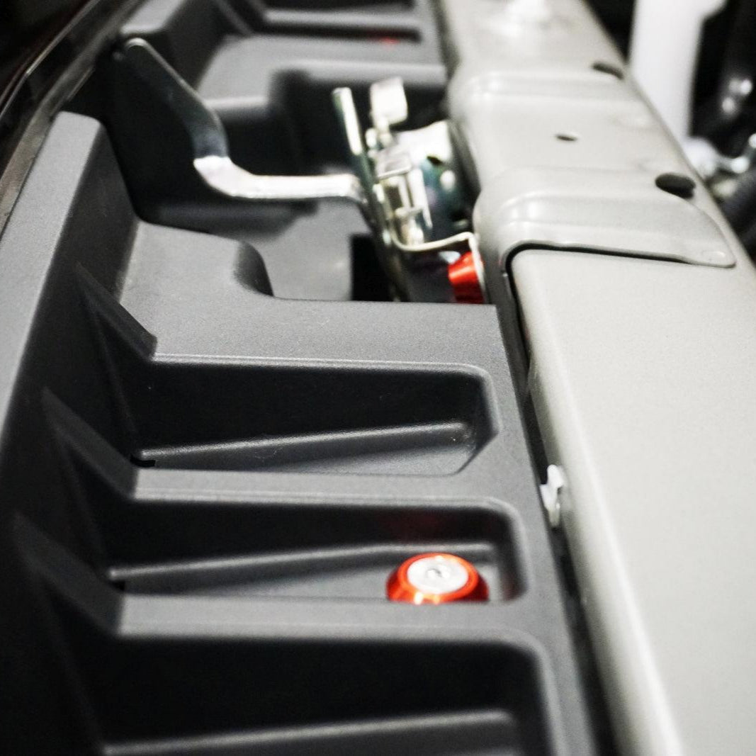 ZSPEC "Stage 2" Dress Up Bolts® Fastener Kit for '23+ Mitsubishi Mirage, Stainless & Billet