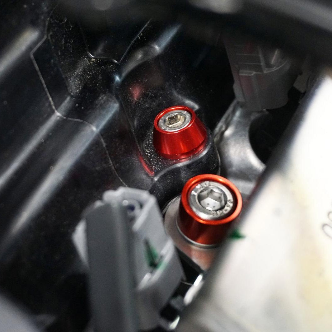 ZSPEC "Stage 3" Dress Up Bolts® Fastener Kit for '23+ Mitsubishi Mirage, Stainless & Billet