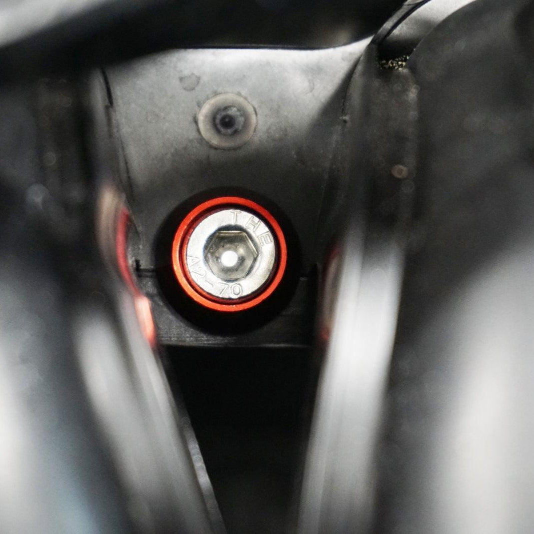 ZSPEC "Stage 3" Dress Up Bolts® Fastener Kit for '23+ Mitsubishi Mirage, Stainless & Billet