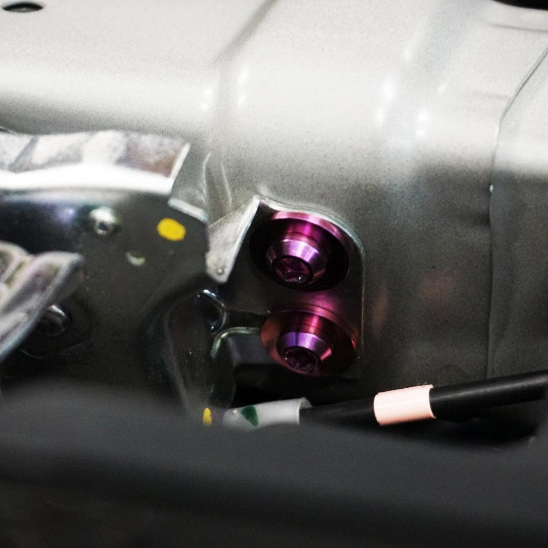 ZSPEC Stage-2 Dress Up Bolts® Fastener Kit for '23+ Mitsubishi Mirage, Titanium