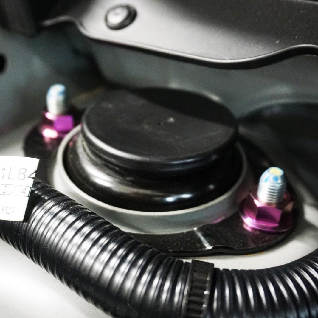 ZSPEC "Stage 3" Dress Up Bolts® Fastener Kit for '23+ Mitsubishi Mirage, Titanium