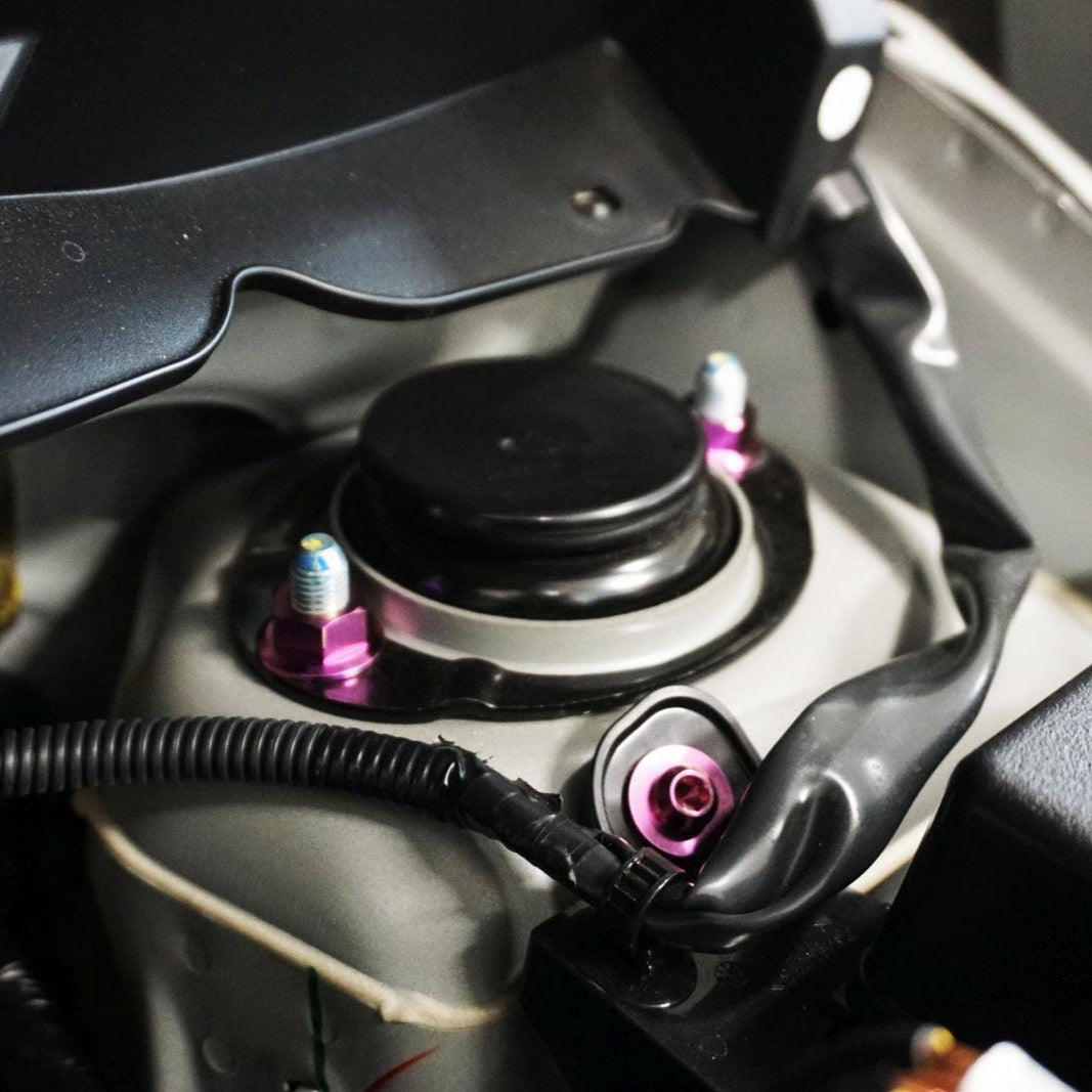 ZSPEC "Stage 3" Dress Up Bolts® Fastener Kit for '23+ Mitsubishi Mirage, Titanium