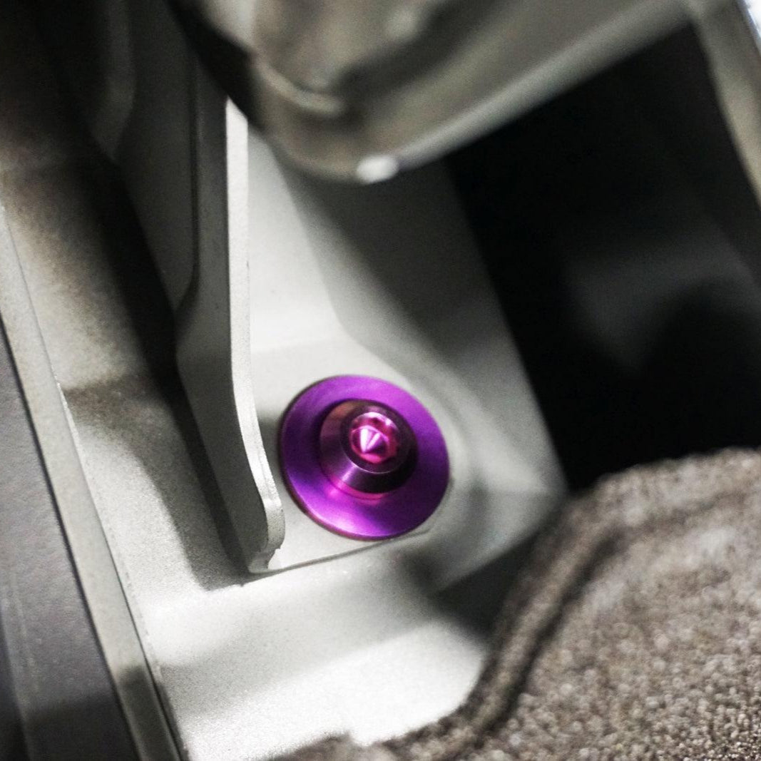 ZSPEC Stage-2 Dress Up Bolts® Fastener Kit for '23+ Mitsubishi Mirage, Titanium