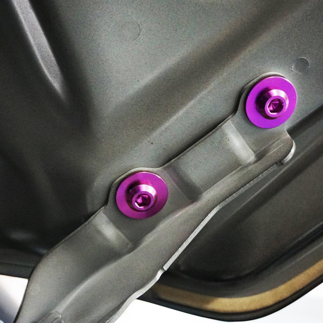 ZSPEC Stage-2 Dress Up Bolts® Fastener Kit for '23+ Mitsubishi Mirage, Titanium