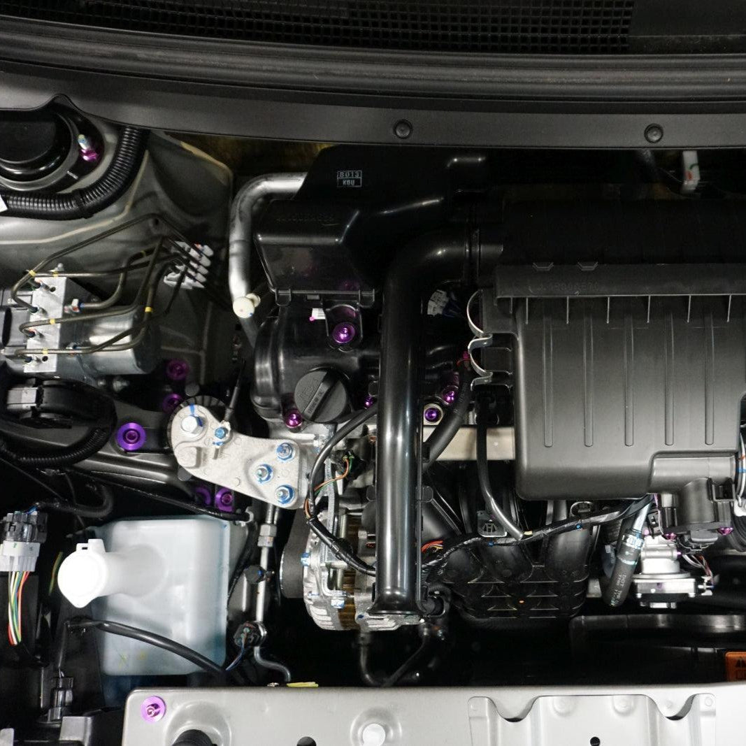 ZSPEC "Stage 3" Dress Up Bolts® Fastener Kit for '23+ Mitsubishi Mirage, Titanium